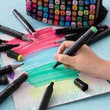 Kids Coloring Pens & Markers - Pink - View 4