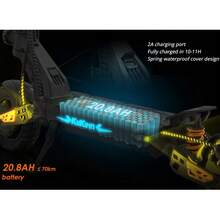 KuKirin G2 Master Electric Scooter (2025 Version), 1000 W*2 Motor, 52 V 20.8 Ah Battery, 10-Inch Tires, 60 Km/H Top Speed, 70 Km Range, Dual Disc Brakes Front And Rear, Hydraulic Shock Absorption - 查看 3