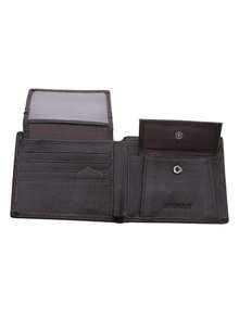 1pc Men's PU Leather Wallet, High-End Men's Wallet, Short Black Wallet, Men's Coin Purse, Mini Wallet, Autumn Men's Wallet, Genuine Leather Small Wallet - Black - View 4