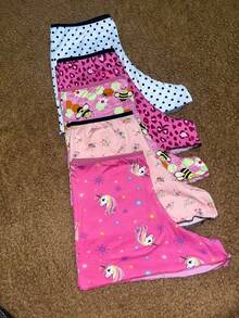 Kit With 5 Adult Shorts In Printed Suede For Sleeping - 彩色 - 查看 2