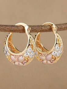 1 Pair Elegant Drop Earrings For Women For Wedding Engagement Anniversary Party Jewelry Valentine's Day Gift - 1# - View 9