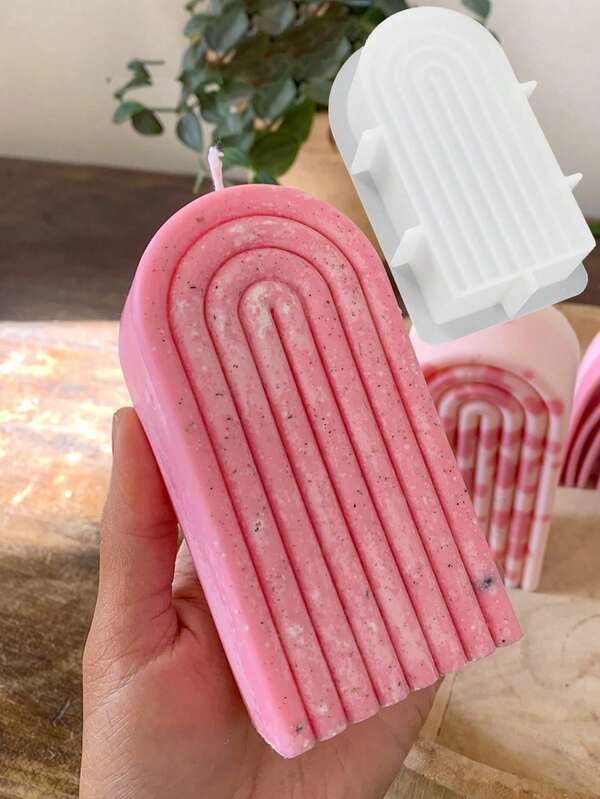 U-Shaped Arch Candle Mold Silicone | 3D Gateway Soap & Wax Molds For DIY Wedding, Birthday, Festival Decorations