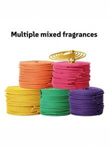 20/40 piezas de incienso con aroma a lavanda - Fragancia natural, tiempo de quemado prolongado (4 horas), adecuado para patio, balcón, borde de piscina, camping y jardín, regalo de verano y decoración del hogar, incienso para exteriores