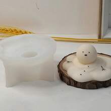 Christmas Melting Snowman Silicone Candle & Soap Making Mold DIY Craft