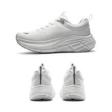 Women's Walking Shoes Cushion Comfortable ActiveBreeze Running Tennis Shoes Non-Slip Workout Gym Sports Athletic Breathable Fashion Sneakers - 白色 - 查看 2