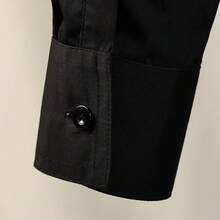 Church Clergy Men's Tab Collar Clergy Shirt Long/Short Sleeveshalloween - 黑色 - 查看 9