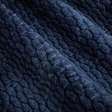 LUCKHAO 49" Chaise Lounge Indoor, Oversized Chaise Lounge Chair With 3 Comfy Pillows For Living Room Bedroom, Wide Arms Corduroy Fabric High-Density Foam No Assembly Required - 藏蓝色 - 查看 5