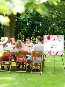 Giá vẽ gấp gọn 66 inch, giá đỡ biển hiệu tiệc mừng em bé - giá trưng bày di động - chịu tải 5 lbs, thích hợp để trưng bày biểu ngữ và áp phích tiệc mừng em bé, chân đế ba chân bằng kim loại có thể điều chỉnh, giá vẽ để bàn và sàn, giá vẽ ba chân bằng kim loại lớn có thể điều chỉnh với đế màu đen, quà tặng Phục Sinh, giá vẽ cần thiết cho đám cưới, giá đỡ áp phích để sàn tức thì, nhẹ và có thể gấp gọn, trang trí ngoài trời cho sinh nhật, đám cưới. - Nhiều màu - Xem 8