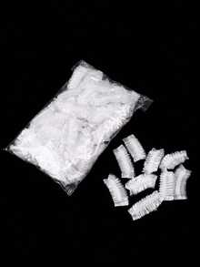 100/200Pcs Disposable Ear Cover Waterproof Bath Shower Hair Dyeing Ear Protector Shield Earmuffs Caps Barber Tools Salon Accessories