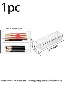 Bộ hộp đựng đồ dùng nhà tắm bằng nhựa 7/9/16/25 món, Bộ hộp đựng đồ dùng nhà tắm bằng nhựa trong suốt, Bộ khay đựng đồ dùng nhà tắm trong suốt, Vách ngăn ngăn kéo, Hộp đựng mỹ phẩm, Mỹ phẩm đa năng, Sản phẩm chăm sóc da, Văn phòng phẩm, Hộp đựng đồ lặt vặt, Thích hợp cho bàn trang điểm phòng tắm, Nhà bếp, Văn phòng, Phòng ngủ, Đồ dùng học tập, Đồ dùng gia đình, Vật dụng không thể thiếu cho mùa tựu trường - Trong sáng - Xem 16