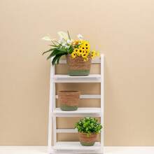 3 Packs, Plant Pots For Indoor Plants, Seagrass Planters, Planter Basket Indoor, Flower Pots Cover, Plant Containers, Natural