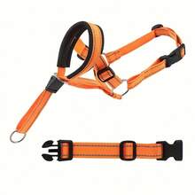 Dog Muzzle, Dog Head Halter With Safety Strap, Gentle Leader Headcollar, No-Pull Dog Collar