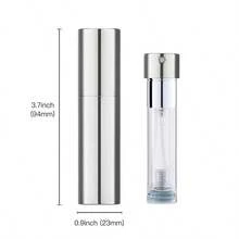 5ML Refillable Perfume Atomizer Bottle Travel, Portable Cologne Atomizer, Pocket Perfume Spray Gold - Bạc - Xem 9