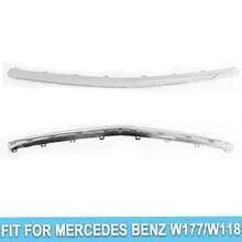 FRONT BUMPER BLACK SPLITTER TRIM - Silver - View 6