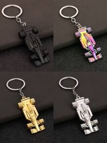 Realistyczny brelok z samochodem wyścigowym – męski dodatek do samochodu sportowego, prezent dla fanów BMW Ferrar, prezent urodzinowy dla entuzjasty motoryzacji, brelok z samochodem wyścigowym na Boże Narodzenie, Święto Dziękczynienia, urodziny, karnawał, Comic Con, breloki do kluczyków samochodowych, brelok z samochodem wyścigowym Formuły 1