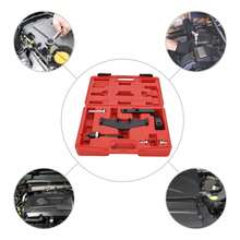 Quiltern XC1694 Camshaft Timing Tool Kit For BMW Mini Cooper R50 R52 R53 2001-2007, Carbon Steel Engine Timing Chain Locking Tool Set With Case For Maintenance & Repair - Red Black - View 7