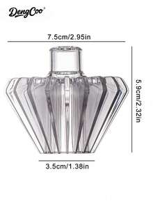 Dengcoo 1个耐用型咖啡滤压器，菱形咖啡滤网配件，手冲咖啡滤网，适用于家庭和手工咖啡冲泡 - 壓紙器 - 查看 10