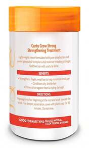 Cantu Grow Strong Strengthening Treatment With Shea Butter, 6 Ounce,Cheap,Valentine's Day,Cheap Items,Travel,Travel Essential,Room Decor,Valentine's Gift,Cheap Stuff,Room,1 Dollar Items,Vacation Essentials,Gifts For Women,Bedroom,Valentine,99 Cent - ColorA - View 8