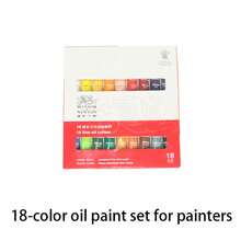 1 件温莎牛顿 45 毫升单管油画颜料，适合初学者绘画单管油画颜料。油画套装、水彩套装、丙烯套装、初学者级颜料 12/18/24/36 色 10ML 绘画套装。（新旧包装随机） - 均碼 - 查看 46