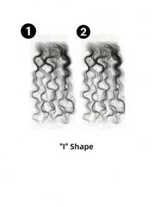 2Pcs Lace Baby Hair Edge Stripes Invisible Lace Hairline Remy Human Hair Reusable Lace Edge Baby Hair Extensions More Natural For Women