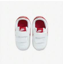 Nike Zapatos casuales con suela suave y velcro para bebés y niños.