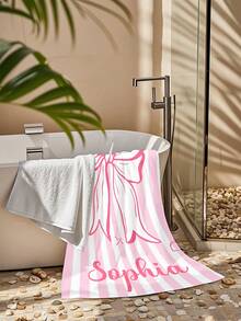 Khăn tắm biển trẻ em cá nhân hóa, Quà sinh nhật mùa hè, Không khí mùa hè, Chuyến đi biển của bé gái, Khăn tắm biển tùy chỉnh, Hồ bơi, Trang trí bãi biển, Dành cho gia đình - Nhiều màu - Xem 4