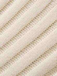 مجموعة قطعتين للنساء في فصل الخريف/الشتاء: ملابس علوية كنزة بدون أكمام وبنطلون صوفي