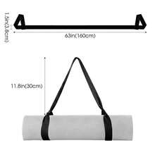 1PC Portable Yoga Mat Shoulder Strap, Durable Non-Slip Storage And Carry Strap, Also For Yoga Stretching, Ideal For Pilates, Fitness, Travel And Home Workout - Multicolor - View 5