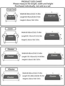 1 szt. Nowoczesny, świeży styl, modny nadruk, polarowy pokrowiec na sofę, elastyczny, uniwersalny pokrowiec na poduszkę na sofę, prosty i nowoczesny, antypoślizgowy pokrowiec na sofę, odpowiedni na sofy w kształcie litery L i sofy 1/2/3/4-osobowe, idealny do sypialni, salonu, biura, wystroju wnętrz, odpowiedni na każdą porę roku