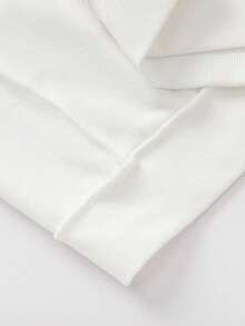 Balabala 女童连帽衫 2025 秋季新款 图案印花T恤 时尚 - 本白 - 查看 6