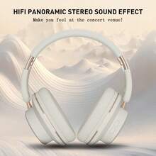 Écouteurs Bluetooth H9, sans fil pliables et portables, autonomie ultra longue, gaming, basses stéréo, microphone intégré pour les appels, contrôle du volume