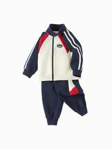 Balabala 儿童两件套 2025 秋季新款学院风舒适