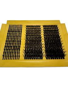 全新 5D 蓬松睫毛簇 80D+100D 睫毛簇 尖刺睫毛簇 浓密簇状睫毛延长 C/D 卷翘睫毛簇 377 根单根睫毛 9-18 毫米 角色扮演 3D 尖刺纤细浓密貂皮假睫毛 化妆睫毛簇、睫毛簇、单根睫毛、睫毛、假睫毛 - 黑色 - 查看 8