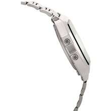 Casio 两块A159W-N1男士石英表，电池续航时间长，适合日常佩戴，适用于各种场合。它具有液晶显示屏、日期、星期和闹钟功能。赠品：星座手表 - 灰色 - 查看 5