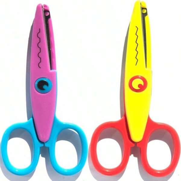 Arts, Crafts &Amp; Sewing?Crafting?Craft Supplies?Cutting Tools?Scissors (Yellow + Purple)