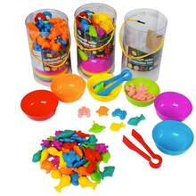 Montessori contar juguetes dinosaurio modelos variados educativos para niños aprendizaje matemático divertido colores vivos piezas seguras estimulan creatividad refuerzo escolar excelente regalo para desarrollo infantil juguetes didácticos modernos - Dinosaurio - Ver 7