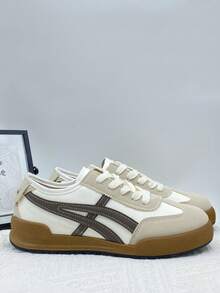 Soft Sole White Sneakers For Girl, New Casual Sports Shoes For Teenagers And Students, Versatile, Lightweight, Comfortable - Beige - View 4