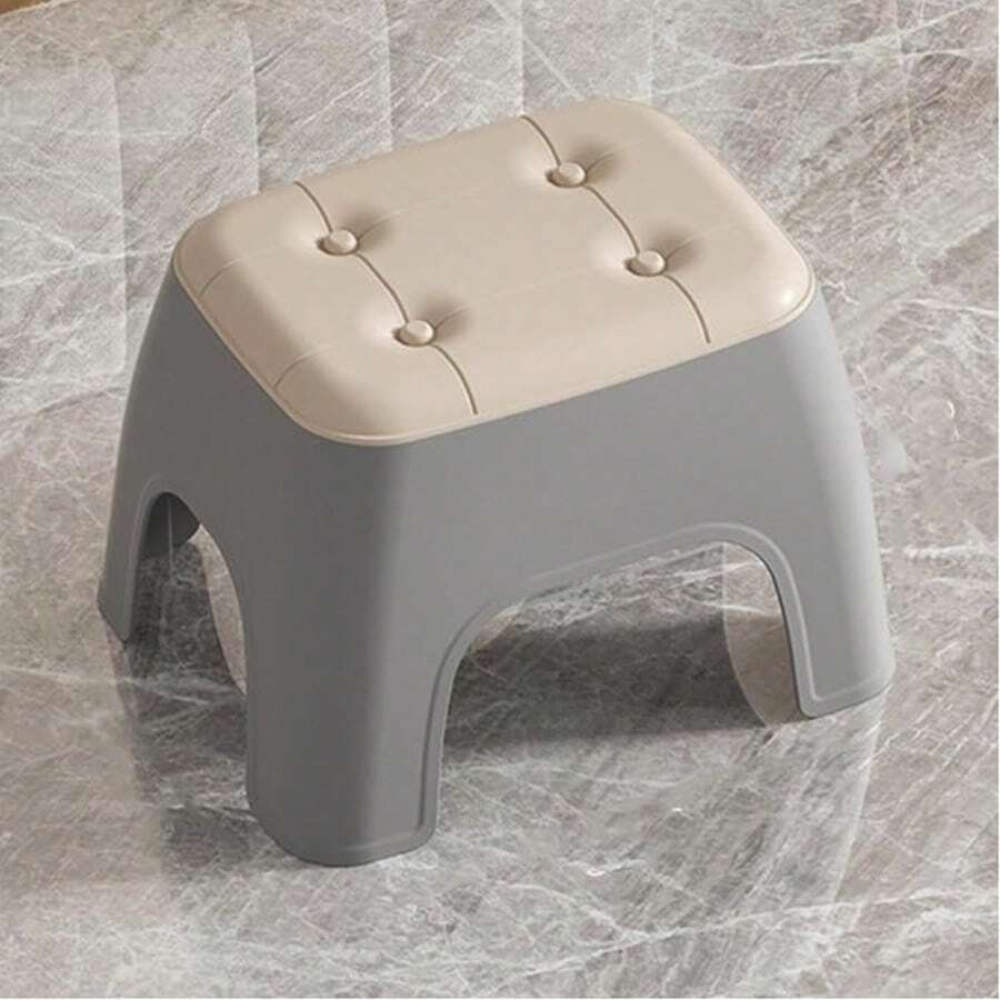 Modern Minimalist Creative Home Stackable Stool, Thickened Type, Stackable, Space-Saving Home Shoe Changing Anti-Slip Stool, Suitable For Home, Office, And Outdoor Use.