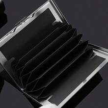 Stainless Steel Card Holder Men's High-End Stainless Steel Card Holder Wallet Card Holder Card Holder Credit Card Bank Card Wallet Business Card Box For Men Wallet Mini Wallet Purse Wallet Money Wallet