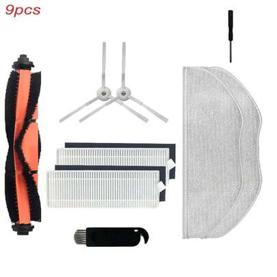 For Xiaomi Mijia G1 MJSTG1 Mi Robot Vacuum Mop Essential Vacuum Cleaner Side/Main Brush Cover, HEPA Filter, Mop Cloth Parts