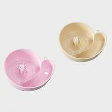 1pc Creative Snail Shaped Sink Strainer - Automatic Cleaning Gravity Flow, Multifunctional Kitchen Sink Drain Basket, Durable Plastic Washable Design, Light Color (Beige, Pink) - Effortless Sink And Bathtub Drainage Tool