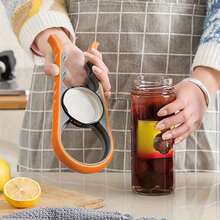 1pc Jar Opener Bottle Opener, Can Opener For Weak Hands, Mutil Jar Opener Get Lids Off Easily Manual Bottle CapRemover For Home Kitchen Use Non-Slip Grip, Convenient For People With Less Strength To Use, Labor-Saving, Kitchen Tools, Can Opener Tools - trái cam - Xem 4
