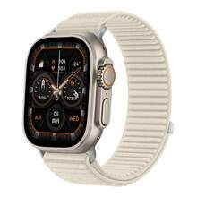 Nylon Braided Sport Strap Compatible With Apple Watch Band 10 42 46MM Bracelet Compatible With Apple Watch 9 8 7 6 5 4 SE Ultra 2 49mm 46 45 44 42 41 40 38mm - 42/44/45/46/49mm - View 24