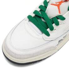 Nike أحذية كرة السلة الرياضية الكلاسيكية منخفضة الرقبة لأطفال جوردان سبيزايك - أبيض - مشاهدة 8