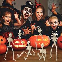 Human Body Skeleton 40 Cm Skull Party And Halloween Decoration - Nhiều màu - Xem 2