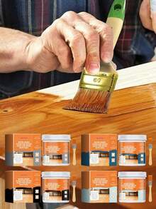 JAYSUING 1 套产品 - 木材涂料木材腻子木材涂料用于覆盖裂缝和缝隙涂鸦修复多用途修补漆 - 墙面修复产品，送给家人、朋友、节日的礼物 - 100g - 查看 5