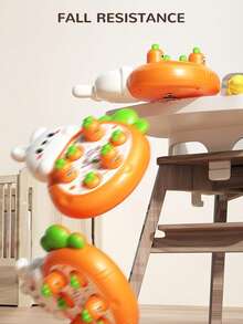 Children's Educational Whack-A-Mole Toy: Easter Bunny, Interactive Early Learning Game Suitable For Boys And Girls Over 3 Years Old, Great Gift For Christmas, Easter And Birthday