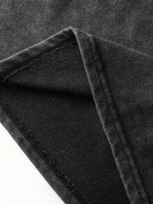 Disney EILL Cotton, Summer Women's Fun Print Hip-Hop " Castle Minnie And Daisy" Personalized Pattern Print Street , Korean Style Comfortable Retro Basic Fashion Commuting Versatile Y2k Clothing Women's Clothing, Suitable For Outdoor Leisure, Regular Niche Punk Style Black Well-Fitting Round Neck Short-Sleeved Washed T-Shirt