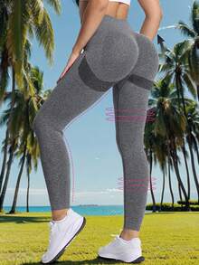 Yoga Tights Seamless Leggings For Women Gym Wear Women Seamless High Elasticity Pilates Gym Joggers Pants In Sport Lift Butt Fitness Pants Women Pants