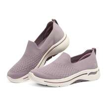 Skechers Women's Slip-On Comfortable Casual Athletic Walking Shoes - Dusty Pink - View 1